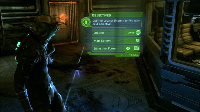 Many games use text or GUI animations (i.e. a touching finger) to give the player routines to follow in the early game.